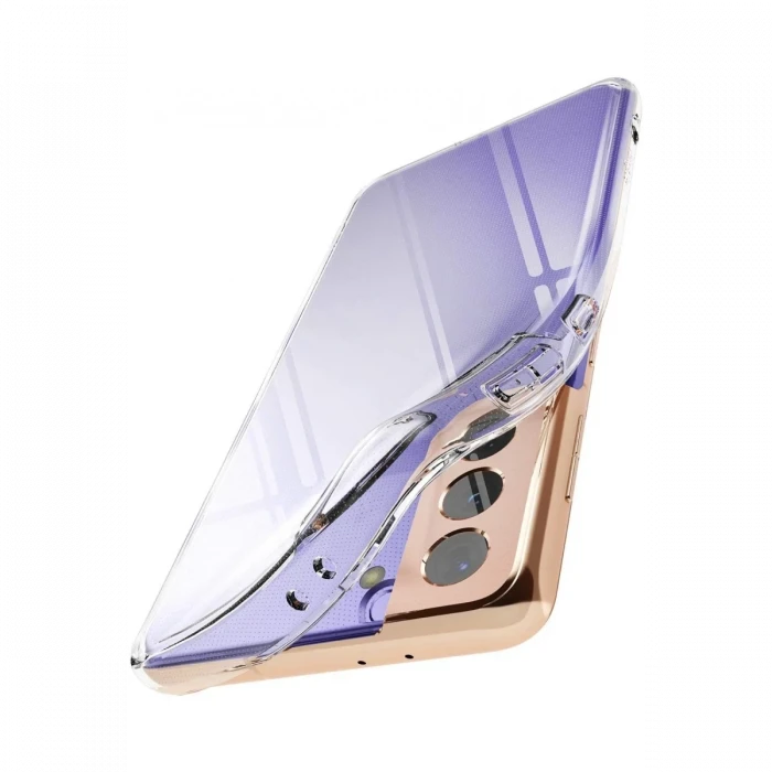 ieg™  Samsung Galaxy S21 Plus Kılıf Lüx Şeffaf Silikon
