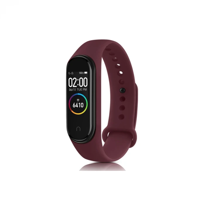 ieg™  Xiaomi Mi Band 4 Klasik Kordon - Mürdüm