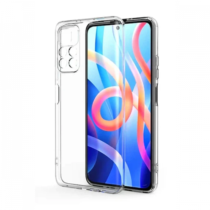 ieg™  Xiaomi Poco M4 Pro 4G Kılıf Lüx Şeffaf Silikon