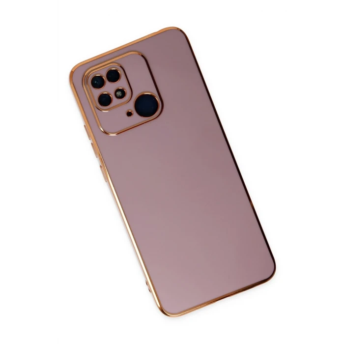 ieg™  Xiaomi Redmi 10C Kılıf Volet Silikon - Mor