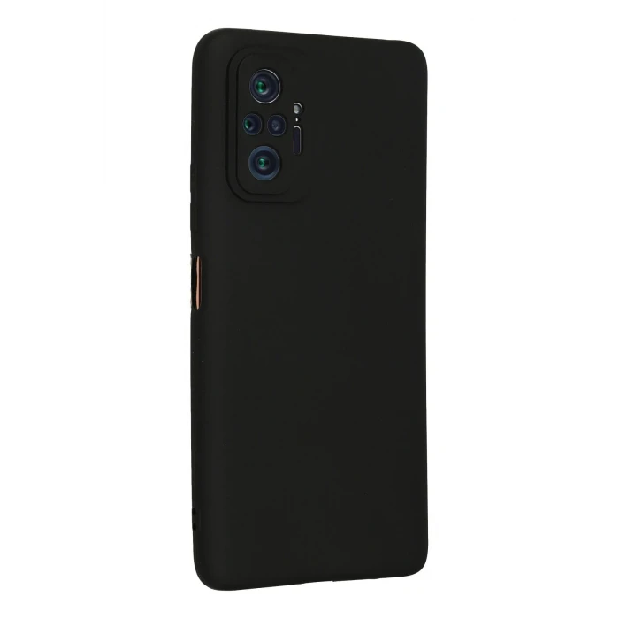 ieg™  Xiaomi Redmi Note 10 Pro Kılıf First Silikon - Siyah
