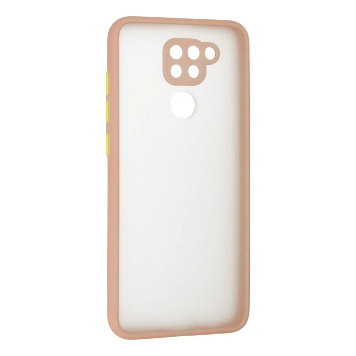 ieg™  Xiaomi Redmi Note 9 Kılıf Montreal Silikon Kapak - Pembe