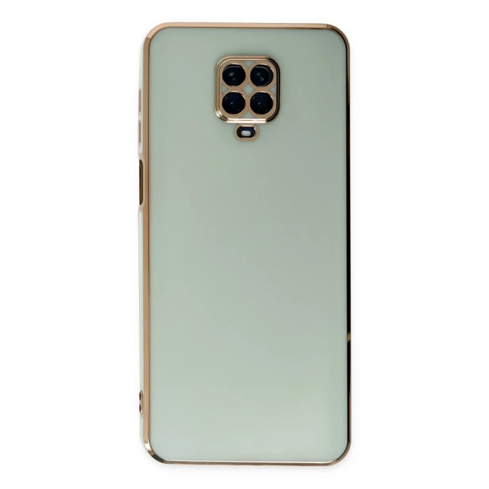 ieg™  Xiaomi Redmi Note 9 Pro Kılıf Volet Silikon - Açık Yeşil
