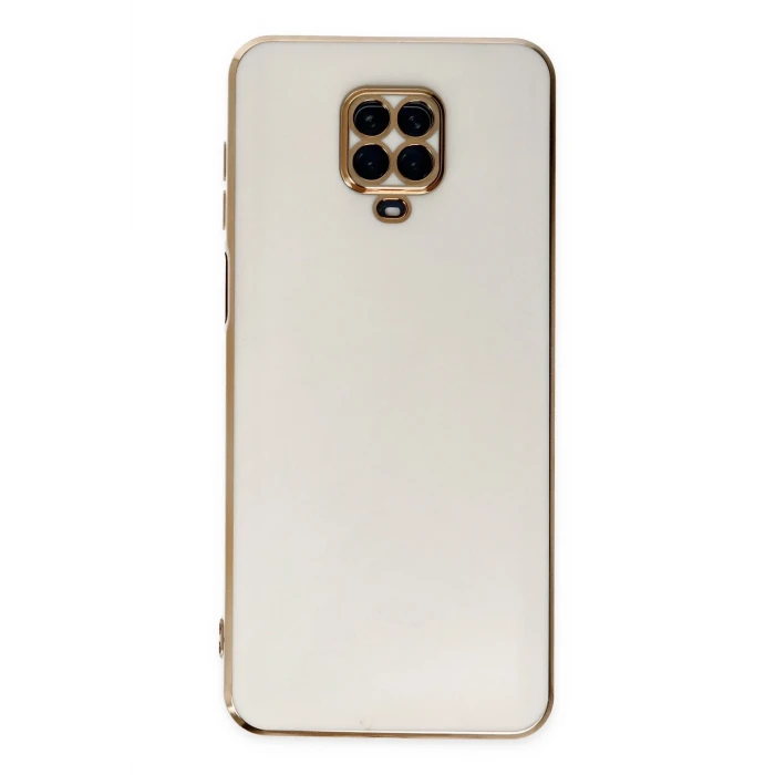 ieg™  Xiaomi Redmi Note 9 Pro Kılıf Volet Silikon - Beyaz
