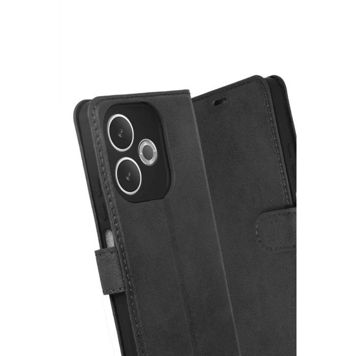 ieg™  Oppo A5 Pro 4G Trend S Plus Kapaklı Kılıf - Siyah