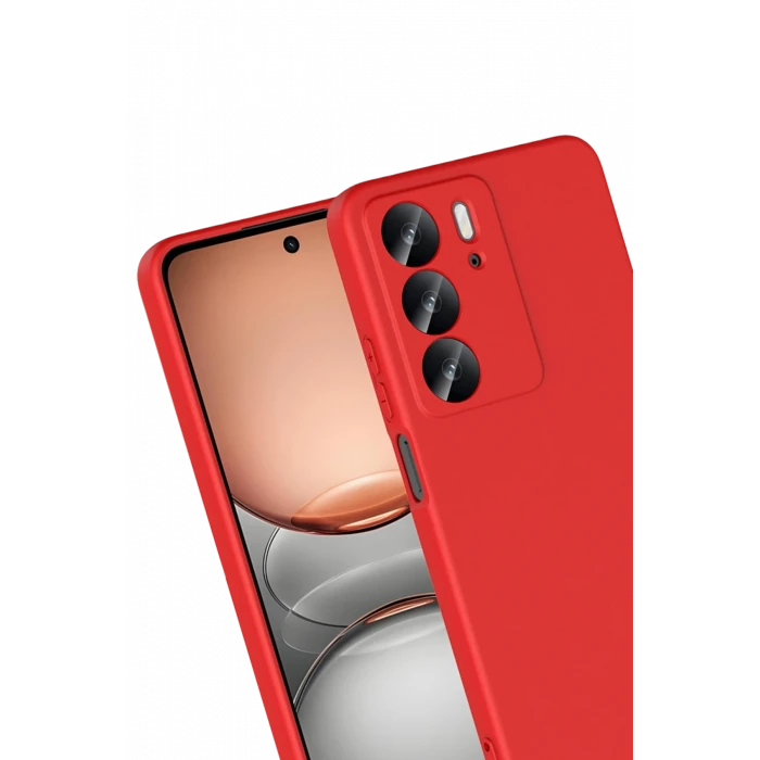 ieg™  Realme C75 4G First Silikon - Kırmızı