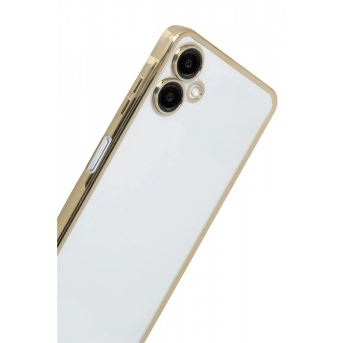 ieg™  Samsung Galaxy A07 4G Razer Lensli Silikon - Gold