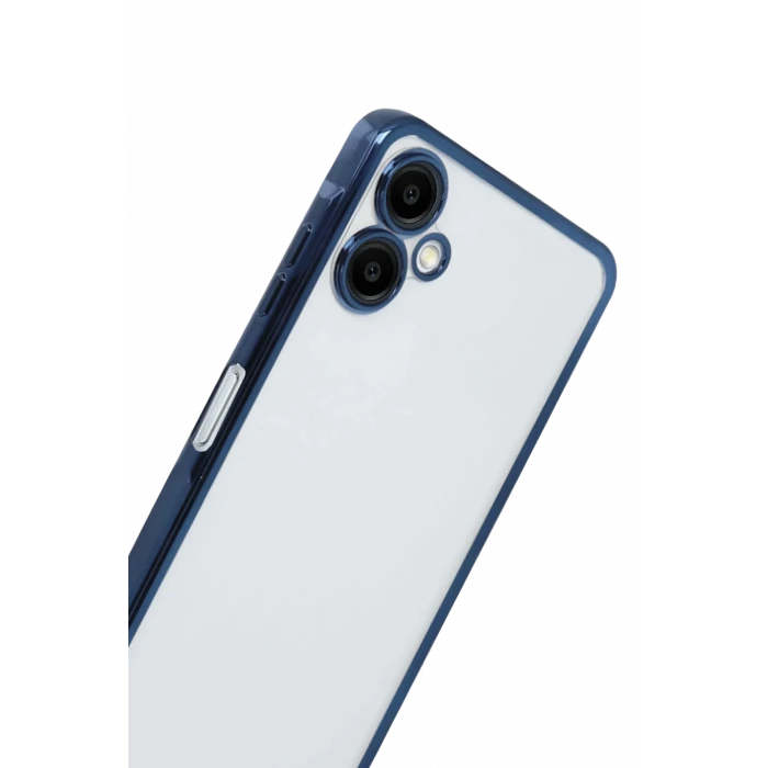 ieg™  Samsung Galaxy A07 4G Razer Lensli Silikon - Lacivert