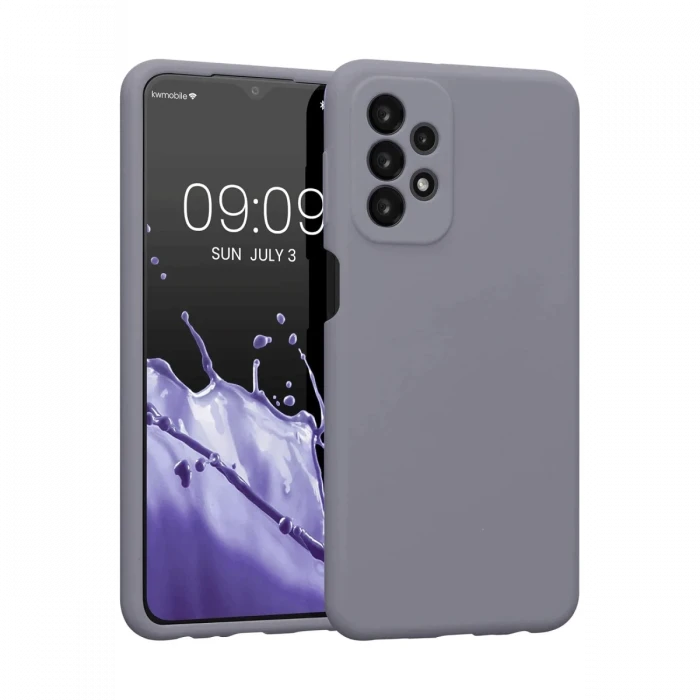 ieg™  Samsung Galaxy A23 4G Kılıf First Silikon - Gri