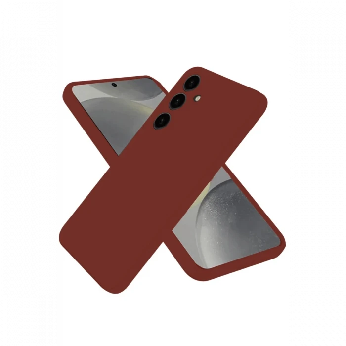 ieg™  Samsung Galaxy A56 Kılıf First Silikon - Bordo