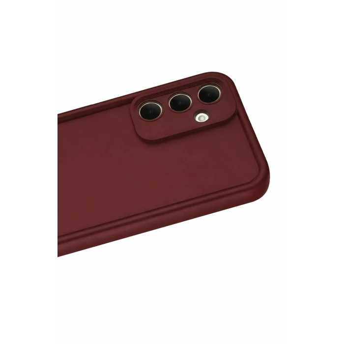 ieg™  Samsung Galaxy A56 Kılıf Viera Silikon - Bordo