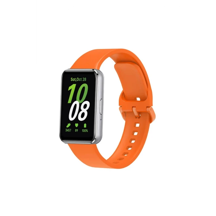 ieg™  Samsung Galaxy Fit 3 Klasik Kordon - Turuncu