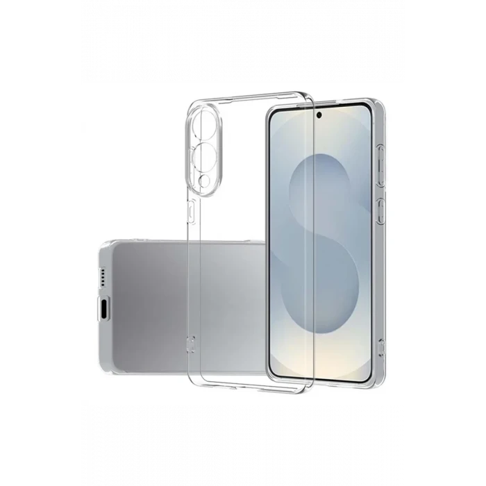 ieg™  Samsung Galaxy S25 Edge Kılıf Lüx Şeffaf Silikon