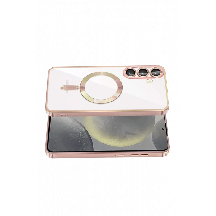 ieg™  Samsung Galaxy S26 Plus Kross Magneticsafe Kapak - Rose