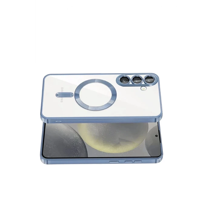 ieg™  Samsung Galaxy S26 Plus Kross Magneticsafe Kapak - Sierra Blue