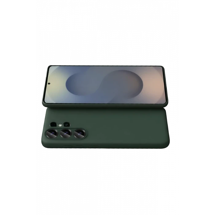 ieg™  Samsung Galaxy S26 Ultra First Silikon - Koyu Yeşil