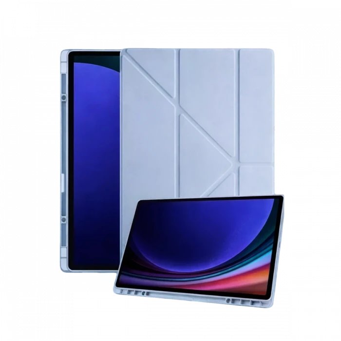 ieg™  Samsung Galaxy Tab A11 Kalemlikli Mars Tablet Kılıfı - Mavi