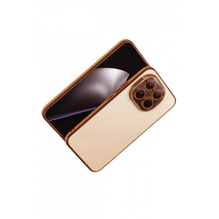 ieg™  Xiaomi Mi 15 Razer Lensli Silikon - Çöl Titanyum