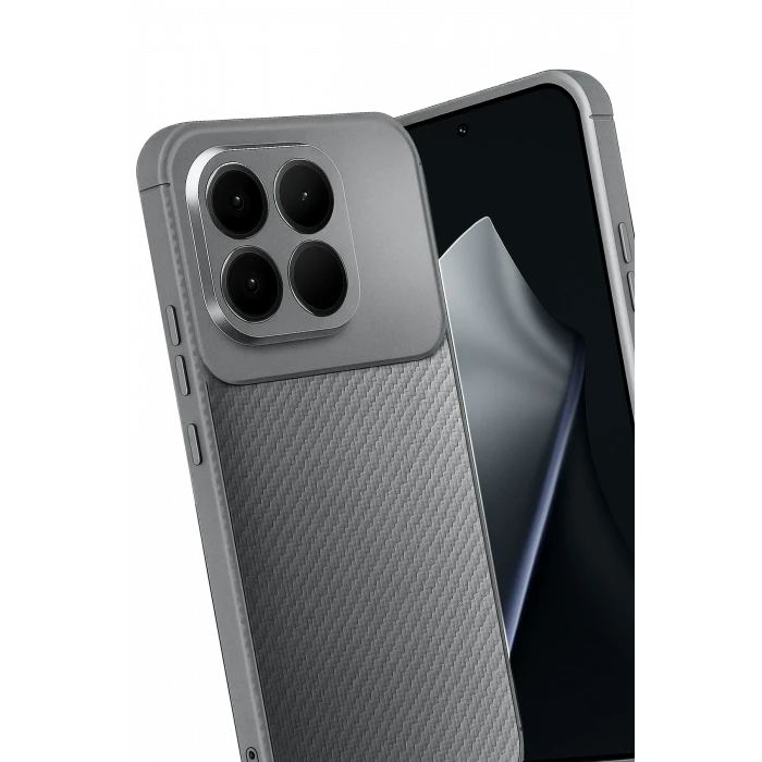 ieg™  Xiaomi Mi 15T Auto Focus Karbon Kapak - Gri