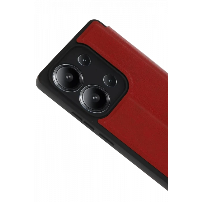 ieg™  Xiaomi Redmi 15C 4G Flip Cover - Kırmızı