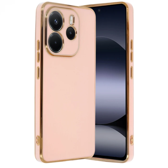 ieg™  Xiaomi Redmi Note 14 4G Kılıf Volet Silikon - Pembe