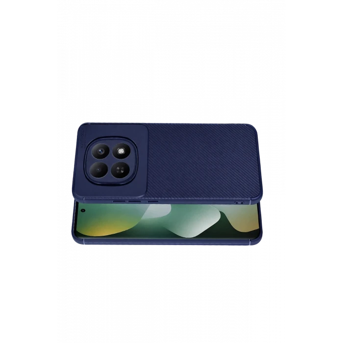 ieg™  Xiaomi Redmi Note 15 Pro 4G Auto Focus Karbon Kapak - Lacivert