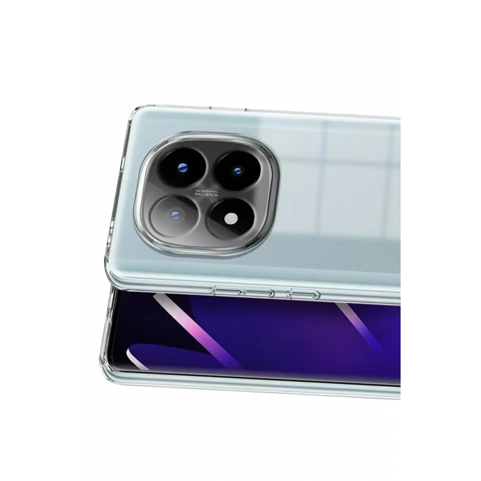 ieg™  Xiaomi Redmi Note 15 Pro Plus 5G Lüx Şeffaf Silikon - Şeffaf