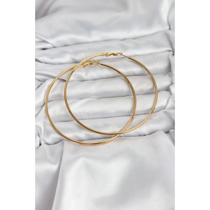 ietaks™ 316L Çelik Gold Renk 75 mm Halka Küpe