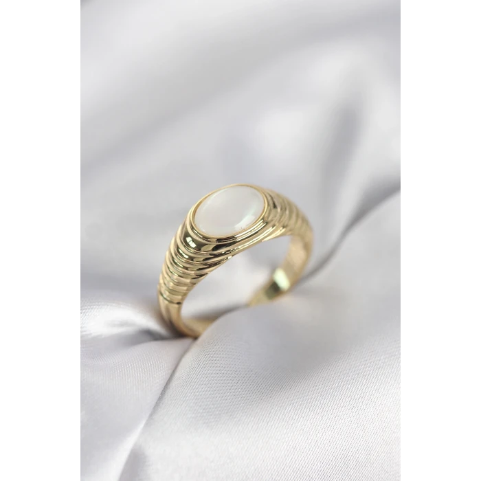 ietaks™ Gold Renk Vintage Model Kadın Yüzük