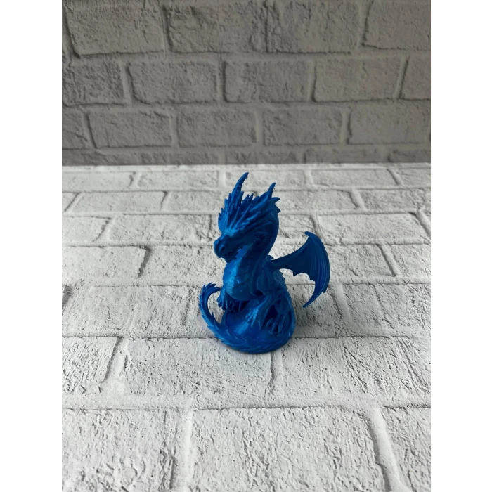 ieg™ 12 cm Mavi Ejderha Figürü Koleksiyonluk Dekoratif Biblo