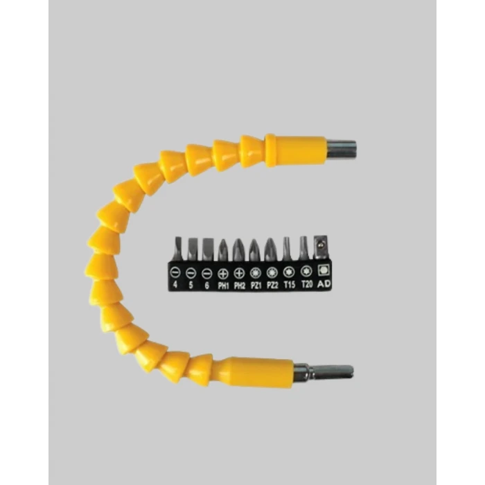 ieg™ 12 Parça Akrobat Bits Seti Çok Amaçlı Vidalama Dayanıklı Çelik