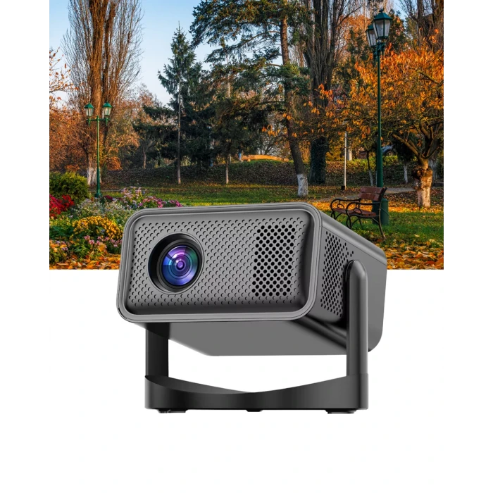 ieg™ 150 İnç Geniş Ekran Projeksiyon Cihazı WiFi Bluetooth LED Görüntü