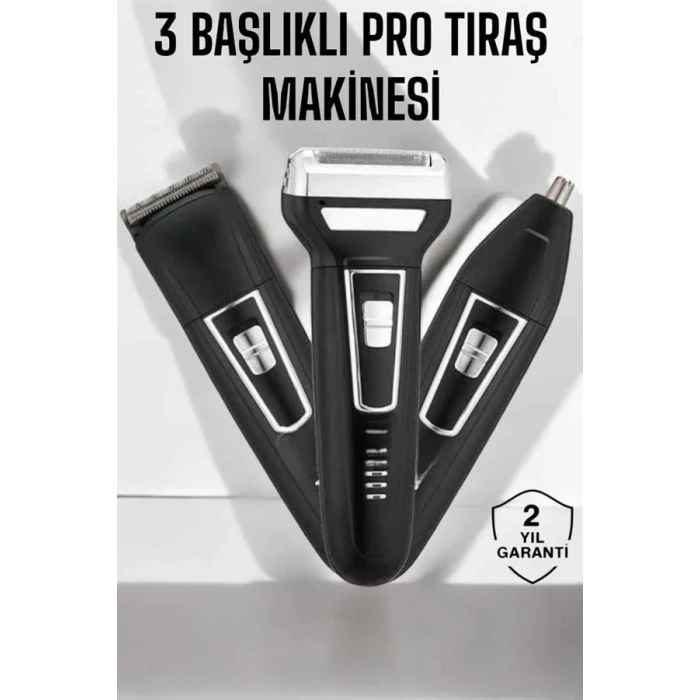 ieg™ 3 Başlıklı Profesyonel Tıraş Makinesi