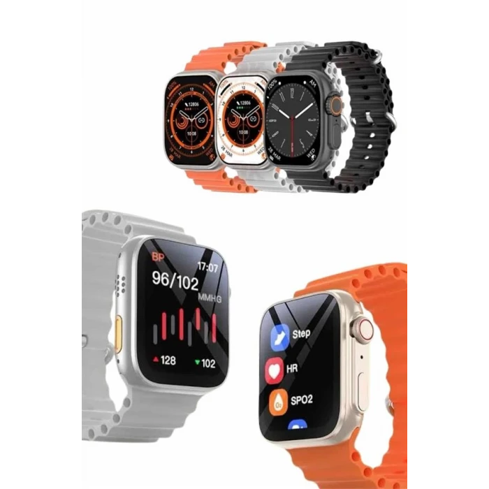 ieg™ Akıllı Saat Amoled Ekran Bluetooth Bağlantılı Özel Tasarım Unısex