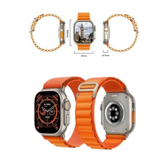 ieg™ Akıllı Saat Amoled Ekran Bluetooth Bağlantılı Özel Tasarım Unısex