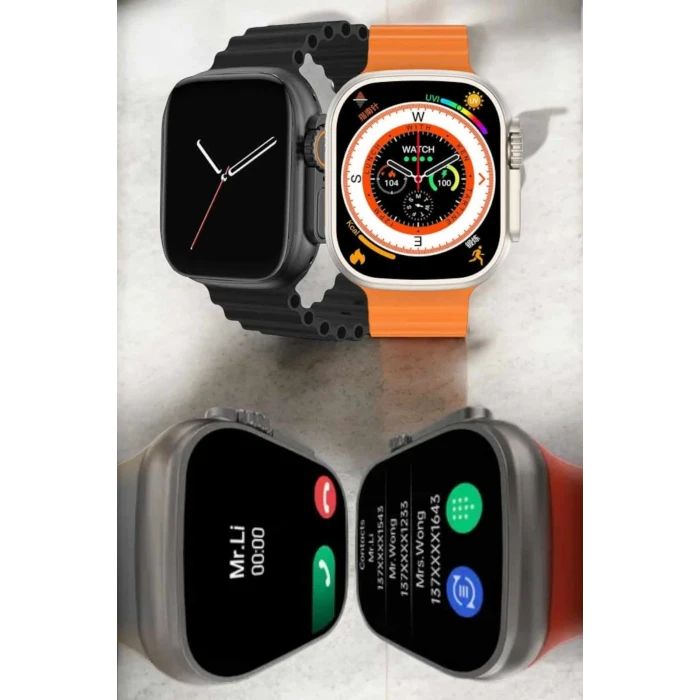 ieg™ Akıllı Saat Android Ve İOS Uyumlu Arama Cevaplayan Dokunmatik Ekran