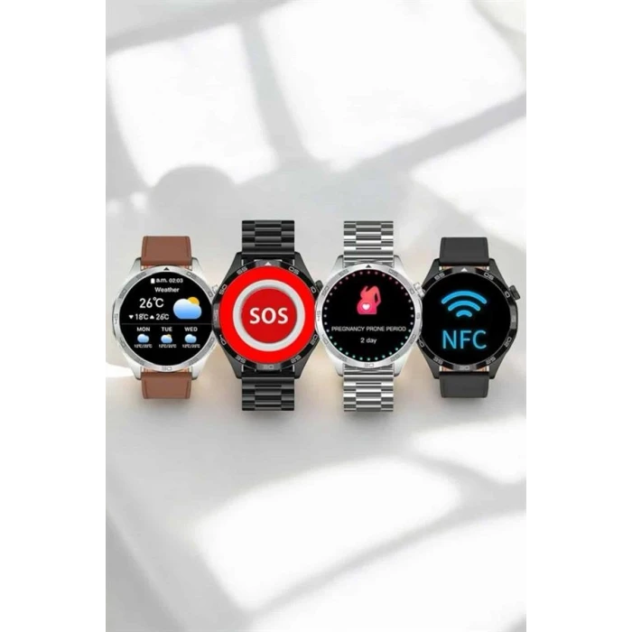 ieg™ Akıllı Saat Bildirim Görme Sesli Görüşme Çoklu Kordon GPS Takibi