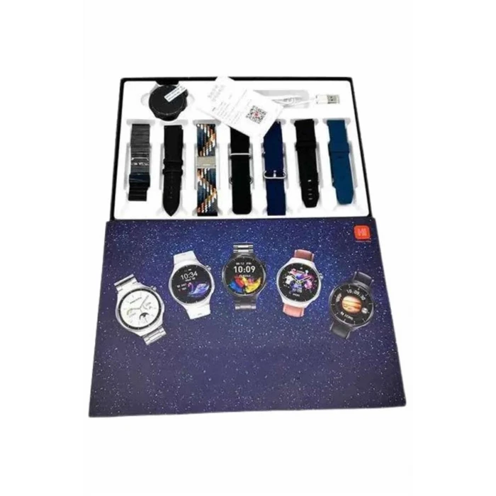 ieg™ Akıllı Saat Çoklu Kordon Seçenekli Dokunmatik Ekran Nabız Sensörlü