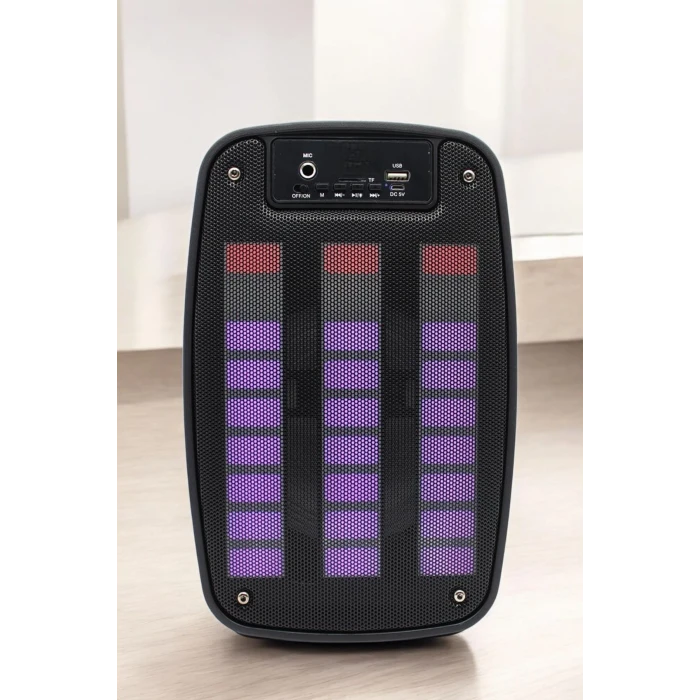 ieg™ Bluetooth  Hoparlör Mikrofonlu Speaker Taşınabilir Şarjlı