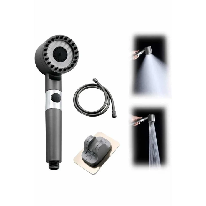 ieg™ Duş Başlığı Yüksek Basınçlı Masaj Taraklı 3 Kademeli
