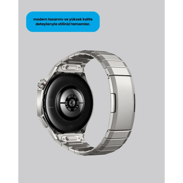 ieg™ Gümüş Akıllı Saat 46mm Kasa