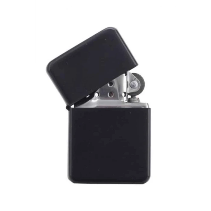 ieg™ Hediyelik Zarif Zippo Model Siyah Benzinli Çakmak