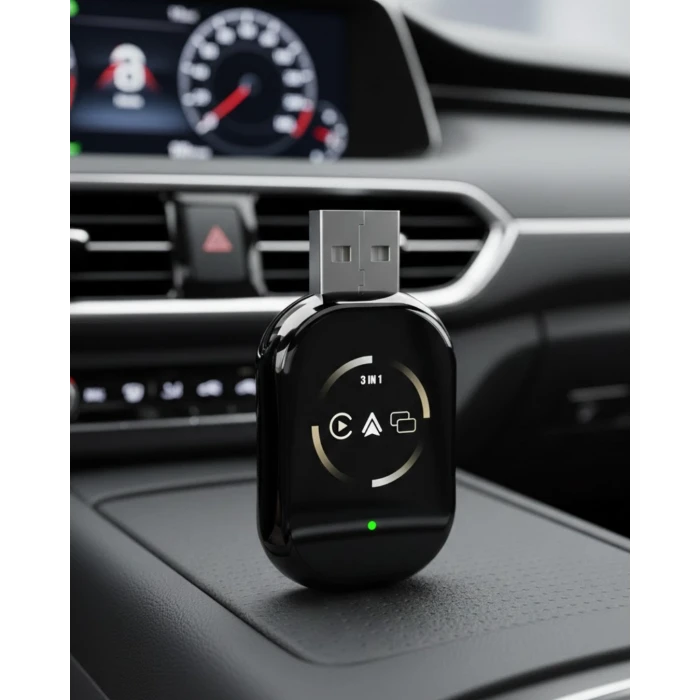ieg™ Kablosuz CarPlay Android Auto Adaptörü Otomatik Eşleşme