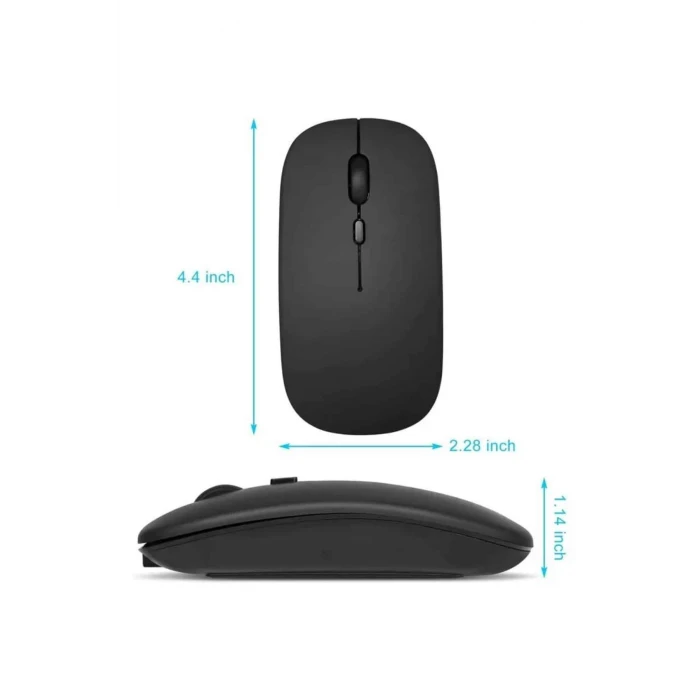 ieg™ Kablosuz Mouse Fare Şarjlı Bluetooth Wireless Çift Modlu Sessiz