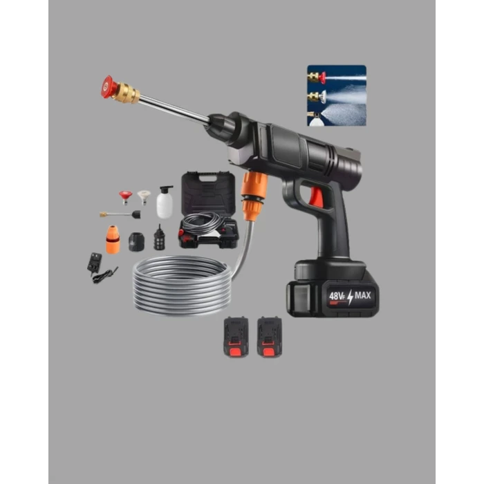 ieg™ TEK BATARYALI 48V Şarjlı Basınçlı Yıkama Makinesi