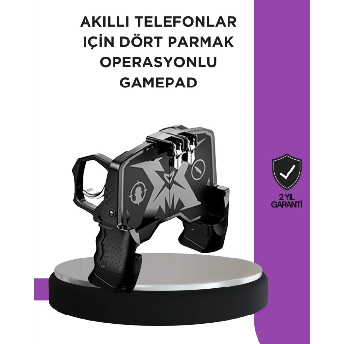 ieg™ Tetikli Mobil Gamepad Ergonomik Kavramalı Oyun Aparatı