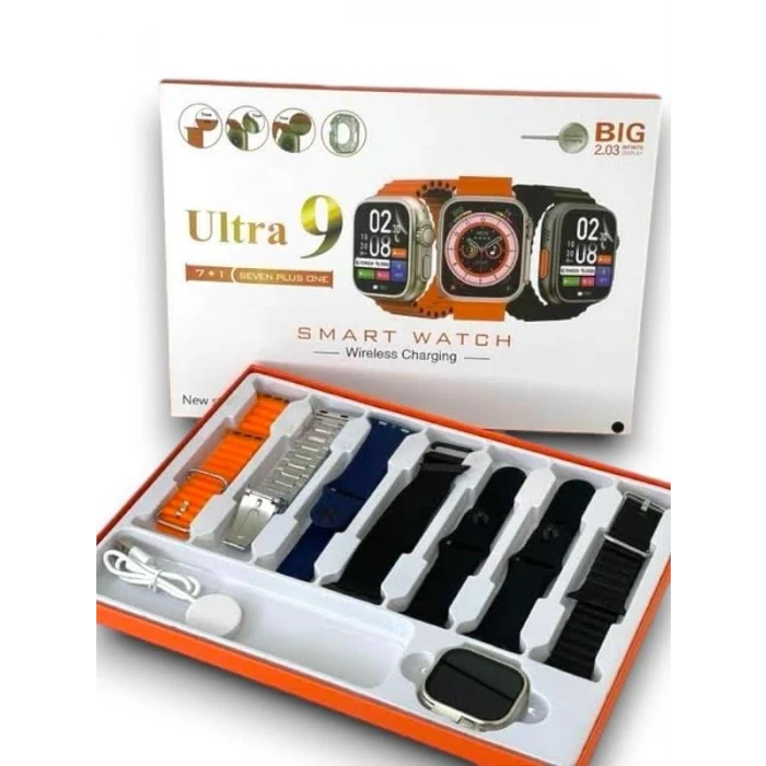 ieg™ WATCH9 7 KORDONLU AKILLI SAAT