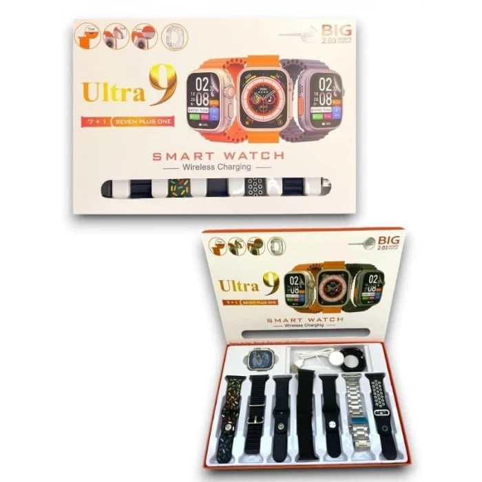 ieg™ WATCH9 7 KORDONLU AKILLI SAAT