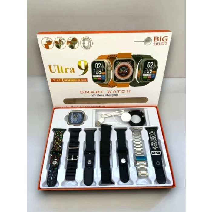 ieg™ WATCH9 7 KORDONLU AKILLI SAAT