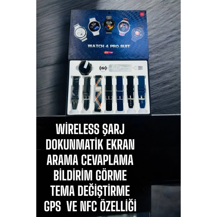 ieg™ Yeni Model Akıllı Saat Bluetooth Bağlantılı NFC ve GPS Uyumlu